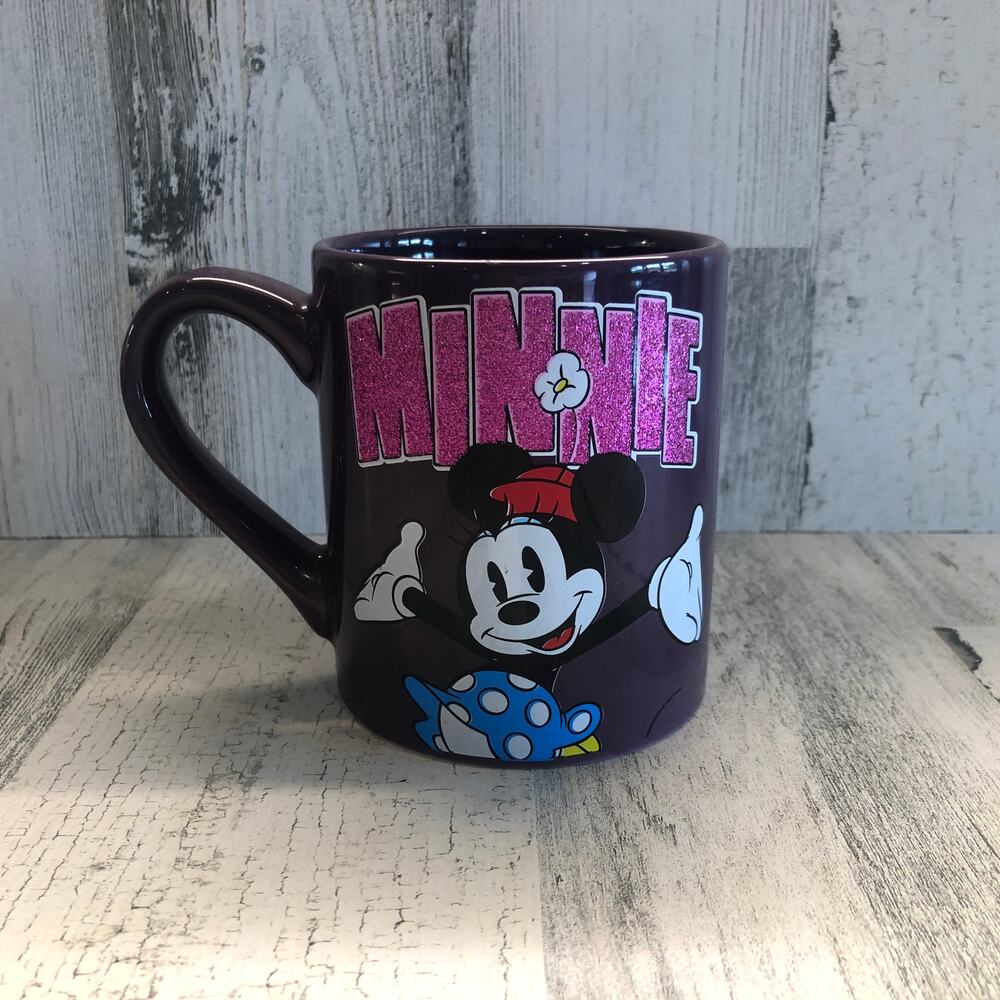 Purple Minnie Mouse Disney tea coffee Mug